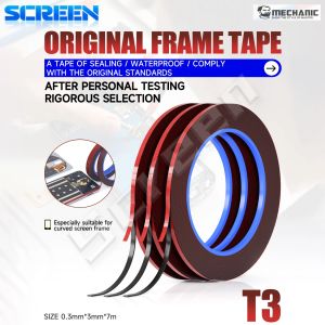 MECHANIC T3 3mm Edge Screen Frame Glue for Iphone Tablet Computer Electrical Appliance Repair Green Foam Double-sided Tape