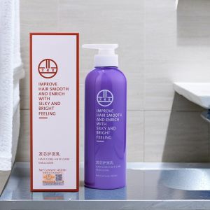 Aidi Hair Repair Milk Smooth Water Locking Hair Dullness Elasticity Moisturizing Balance Oil Control Shampoo Brighten Hair