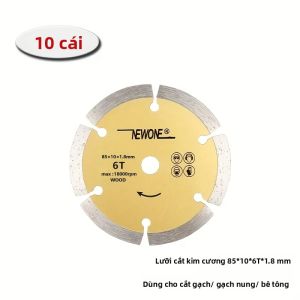 Đĩa Cắt Lưỡi Cưa Tròn Mini Bằng Thép Tốc Độ Cao NEWONE - Máy Cắt Ống Nhựa Kim Loại Gỗ 5 Gói