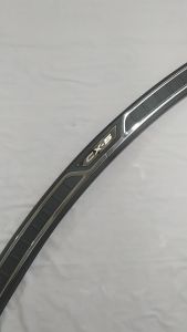 Chống trầy cốp ngoài Mazda CX5 2018-2023 (Chất liệu Nhựa đen)