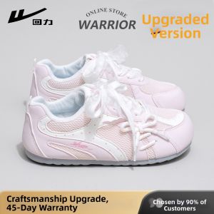 Warrior | Blue Mesh Breathable Thin Bottom Trainers