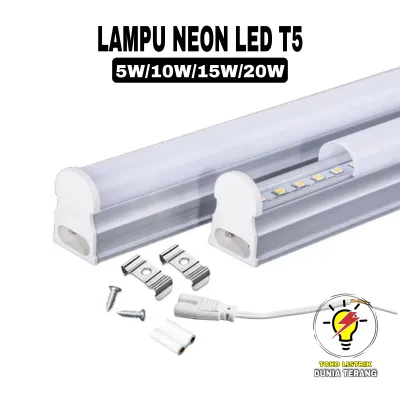 Lampu TL LED T5 Tube 20W 120CM Cahaya PUTIH