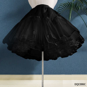 Lolita Lace Petticoat Short Half Skirt Soft Tulle No-Bone Violent Daily School Girl Student Cosplay High Waist A-Line Skirt
