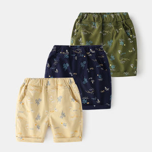 Quần Short Cotton Mùa Hè Cho Trẻ Em Phong Cách Thường Ngày Năm Điểm Quần Cotton Hoạt Hình Dễ Thương Phong Cách Lễ Hội Quần Áo Trẻ Em