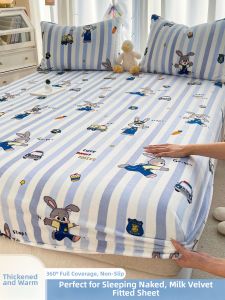 Kiss Dear | Flannel Coral Fleece Bed Skirt