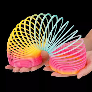 Extra Large Rainbow Magic Spring Toys Bulk Pack Party Favors for Kids Birthday Pinata Fillers Guest Gifts Celebration Giveaways