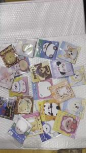 Kawaii Reusable Flower Cartoon Memo Pads 240 Sheets N Times Sticker Notes Stationery for School & Office