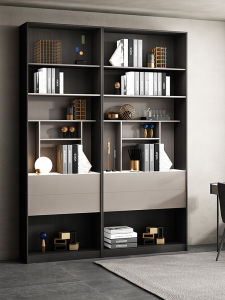 Luxurious Bookcase With Doors