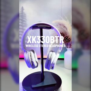 TYLEX XK330BTR 4 In 1 Wireless Stereo Headphones TF Card Play FM Radio Audio Input Built-In Microphone