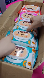 Combo 20 Bịch Khăn giấy ướt gấu 650gr cao cấp giấy lớn không mùi không màu vải mịn màng dày