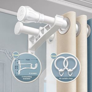 WEILAISHI | Expandable Thickening Punching Roman Curtain Rod