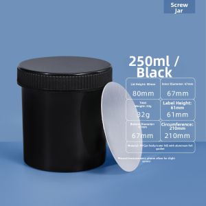 Food-grade Transparent Honey Oil Jam Flour Storage Sealed Container