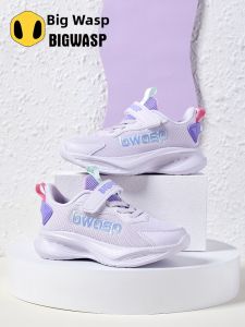 BIG WASP | Girls Magic Tape Breathable Childrens Sports Shoes