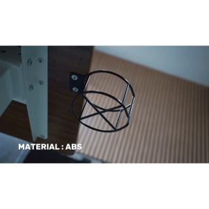 Boovi DE004 Cup Holder ABS Black – Cup Holder Meja Tempat Botol Gelas Tatakan Minuman