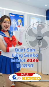 [HỎA TỐC] Senko Quạt sàn lỡ SL1830 - Công suất 75W - Hàng chính hãng
