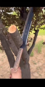 เครื่องตัดสวนเลื่อยพกพาสำหรับกลางแจ้ง จัดส่งวันนี้ เลื่อยสองทาง เลื่อยตัดไม้แบบหนาใหม่ เลื่อยงานไม้ในครัวเรือน เลื่อยอเนกประสงค์