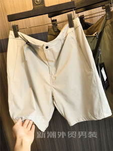 High-End Functional Shorts Quick-Dry Breathable 3D Tailoring Outdoor Mens Summer Sporty Trendy Shorts Youth Casual Style