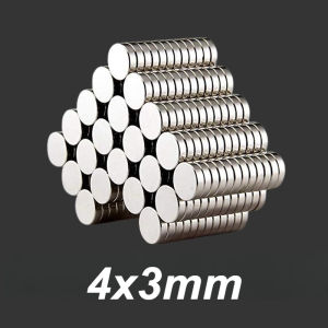 4x3mm round multifunctional magnet suitable for Halloween DIY home bathroom accessories magnetic greeting cards machine parts