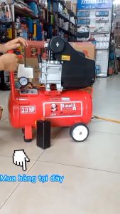 Máy nén khí PANDA 30L  - Hàng cao cấp máy nén khí 30 lít máy phun sơn 100% dây đồng