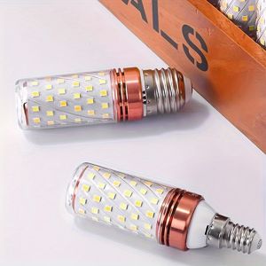 2pcs E27 E14 LED Light Bulb Corn Lamp Ceiling Chandeliers 3W 6W 9W 12W 15W Cool/Warm White No Flicker AC220V For Home Decoration