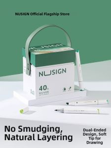 Nusign | Alcohol-Based Quick-Drying Markers for Students Drawing Sketching Annotating