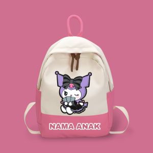tas ransel sekolah TK SD tas ransel sekolah anak anak perempuan tas ransel costom nama tas ransel mengaji tas ransel merah hitam pink biru
