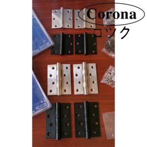 Stainless 304 Black 4 x 4 inches Ball Bearing Loose Pin Door Hinges (1 pair)