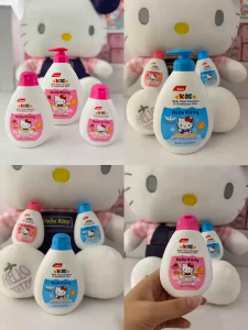 Baby 3 in 1 Bath Shampoo Conditioner & Body Wash Hello Kitty 100ml/200ml/500ml  Extra Gentle Care for All Skin Types