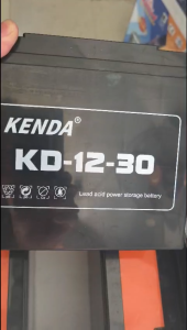Bộ 6 bình ắc quy xe máy điện 72V-30ah KENDA KD-12-30