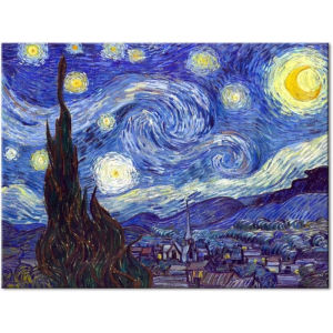 BILIBILI | Jigsaw Puzzle Van Gogh Starry Night Abstract Landscape Art For Adults Ideal For Relaxing Family Game Night And Mental Exercise