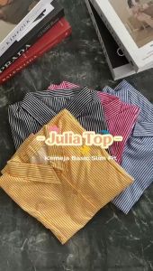 Kemeja Wanita Lengan Panjang Gaya Korea & Kemeja Kasual