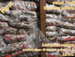 (paket 1ball/10pack kemasan vakum)Baso goreng adinda vakum 1pack isi 25butir-+ berat 600-700gram