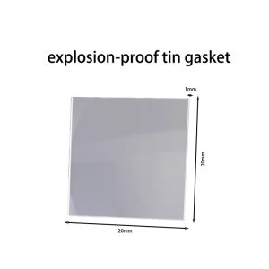 Lanrui/WYLIE Ultra-White Glass Tin Gasket - for Mobile Phone PCB Tin Planting Prevents Steel Mesh Bulging & Solder Burst