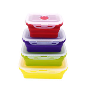 Collapsible Portable Travel Food Container