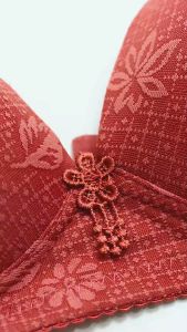 Review & Ulasan: BH Wanita Tanpa Kawat Motif Bunga Bra 100098