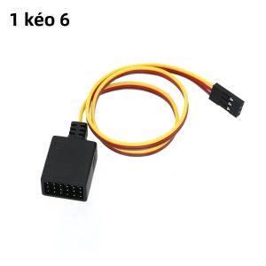 Cáp Dây Dẫn Mở Rộng Loại Y 350mm Dành Cho Xe RC Futaba Jr Servo / Tàu / Máy Bay Trực Thăng - Phụ Kiện Hệ Thống Vô Tuyến