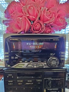 Máy phát nhạc ô tô xe hơi. Addzets DMX 5655z Japan. tính năng radio.CD.MD.BLUETOOTH.