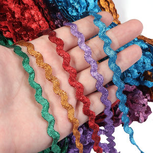 15 Thước 5mm Ruy Băng Polyester Hình Chữ Z Dùng Làm Đồ Thủ Công Tự Làm Trang Trí Tiệc Cưới Giáng Sinh Làm Nơ