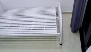 GIƯỜNG SẮT BI TRẮNG - ĐEN _KHÔNG GIAN NGỦ SÁNG _ SANG TRỌNG GIAO NHANH HCM