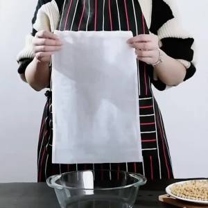 Washable Reusable Kitchen Food Filter Mesh Bags Fine Hole Soy Milk Nut Milk Coffee Strainer for Home Kitchen Baking Brewing Use