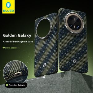 BLUEO | Blue Gorilla Huawei Mate70 Pro Aramid Fiber Case Ultra-Thin Magnetic Absorption Protection Cover Artistic Personality Style