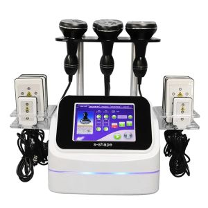 Fat weight loss body skin tighten anti cellulite Ultrasonic RF 40k lipo laser vaccum slimming machine S-shape cavitation machine