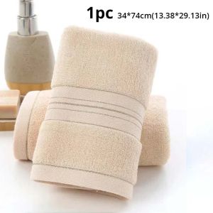 TILONDEX Thickened Cotton Towel Solid Color Skin Friendly for Adults And Children with Strong Water Absorption Universal Towel