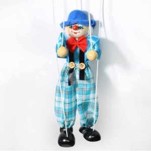 Marionette Con Rối Chú Hề Kéo Dây Búp Bê Tương Tác Nhà Hát Múa Rối Đảng Ủng Hộ Quà Tặng Giáo Dục Cho Trẻ Em Bé Trai Bé Gái Người Lớn