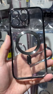 For ไอโฟน (1) เคส แม่เหล็ก ใส 7 8 SE2020 7+ 8+ X Xs XR XSMAX 11 11pro 11promax 12 12pro 12promax