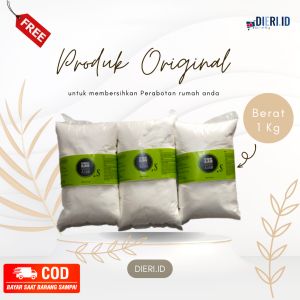 Serbuk Ajaib 1 kilogram kemasan plastik | Serbuk Ajaib Pembersih serbaguna | serbuk pembersih toilet kamar mandi westafle ember Perabotan rumah tangga Free masker