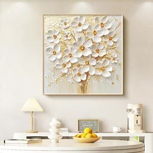 RUIBAHAO | Elegant Simple Floral Texture Wall Decor