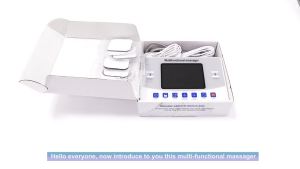 EMS Massager Portable Muscle Stimulator Low-Frequency Electro Acupuncture Stimulator Massage Relax Devices Electrostimulator