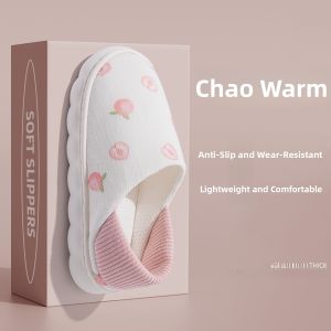 Lightweight Summer Slippers for Pregnant Women Home Wear Anti-Slip Soft Bottom Outdoor Shoes round Toe Flat Heel Rubber Sole