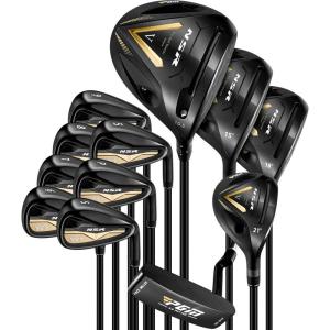 PGM GOLF | Mens Premium Full Set Golf Clubs Carbon Titanium